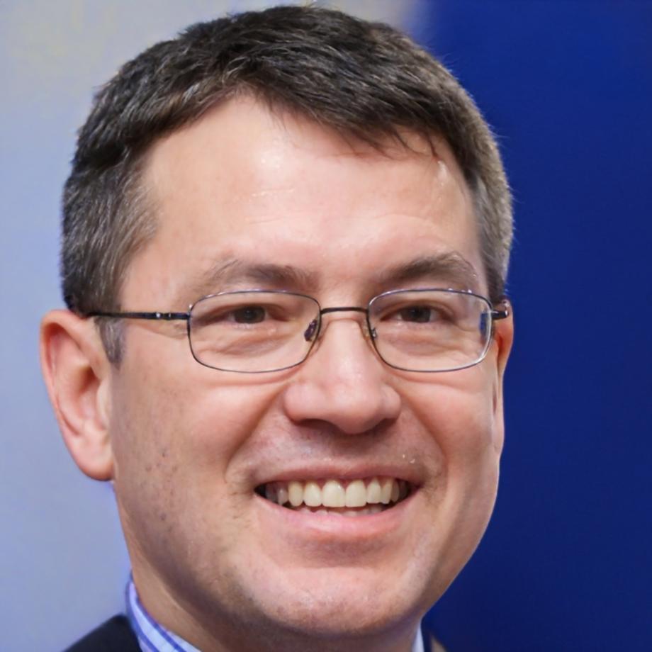 Retrato de Teodoro Campos, instructor de productividad